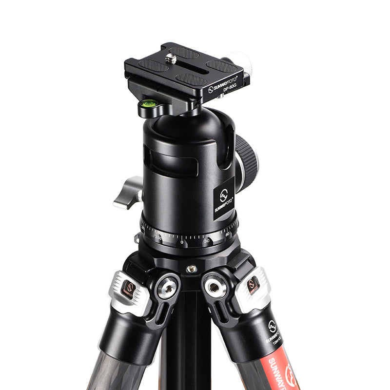 EB-44 44mm Tripod Ball Head with Arca Swiss Plate for DSLR,Load 40lb/18kg,Epic Series Traveller Ballhead