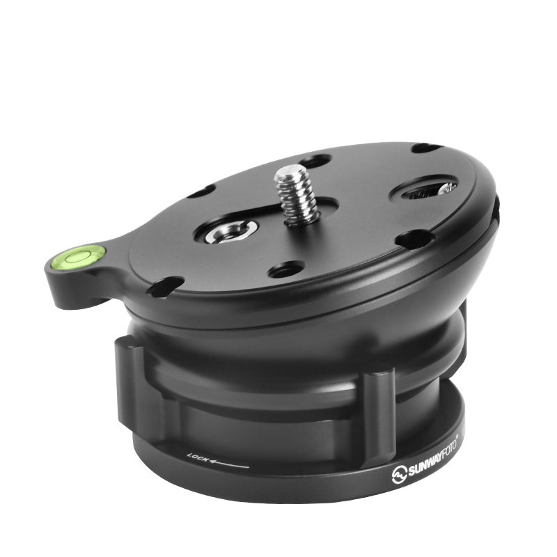 LB-68 68mm Leveling Base Head for Tripod 22lbs/10kgs Load Capacity