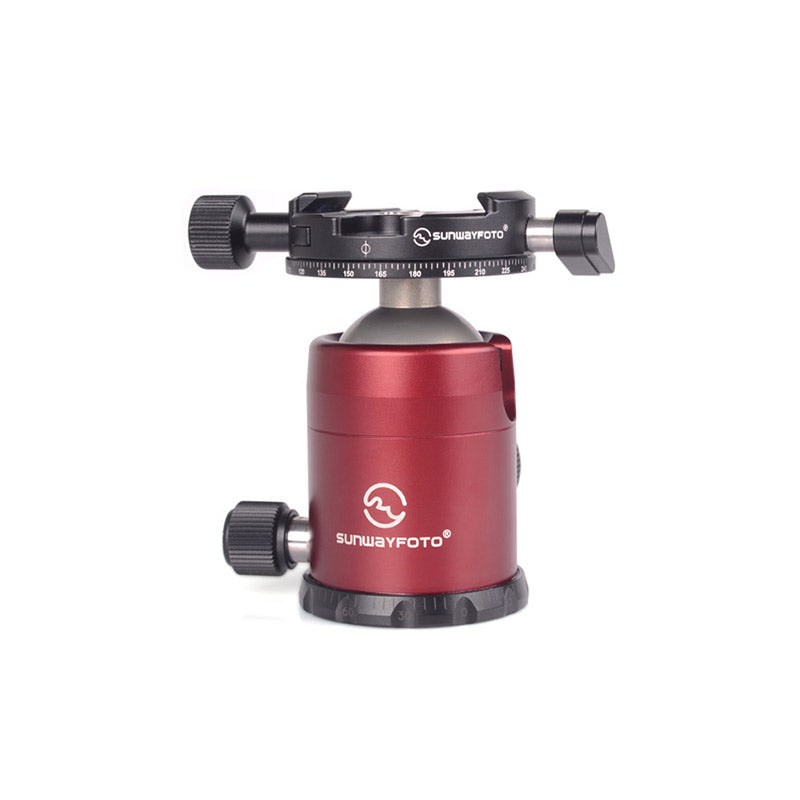 DDH-06 52mm Round Screw-Knob Style Panning Clamp,Arca Swiss Panoramic Clamp,UNC3/8"Screw Hole