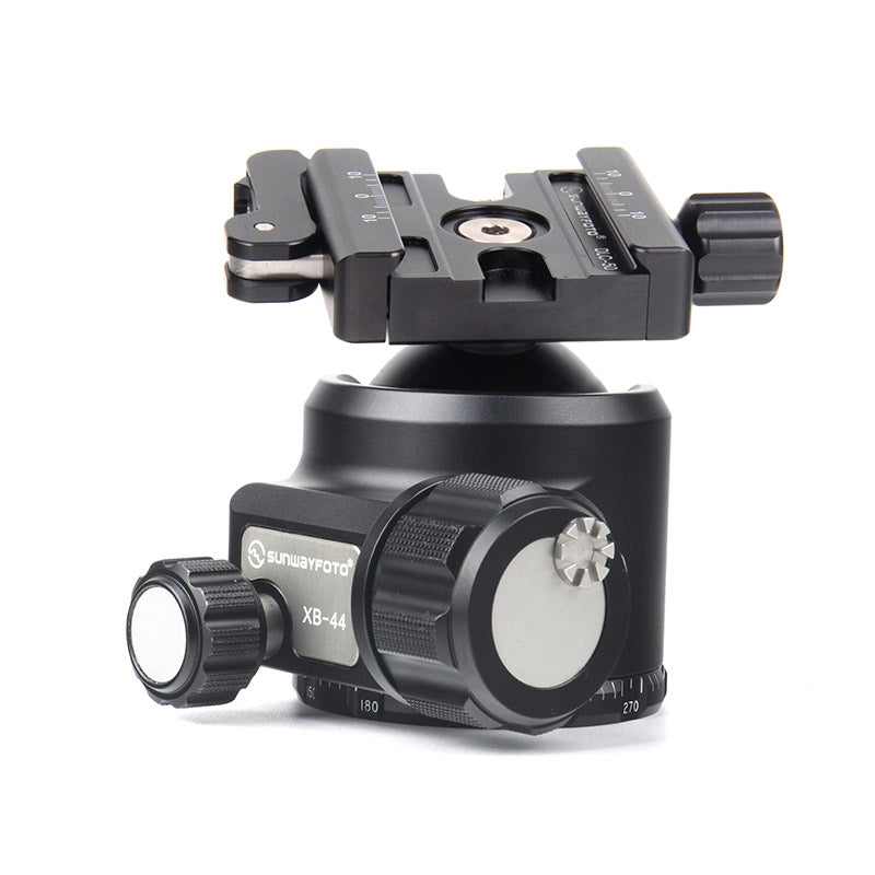 XB-44DL 44mm Ballhead Low Profile Camera Mount for Tripod with Arca-Swiss Quick Release Plate