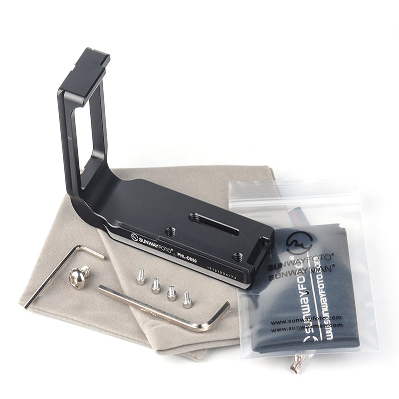 PNL-D850 L bracket QR Plate for Nikon D850 DSRL Camera Quick Release Plate for Tripod & Monopod Accessories