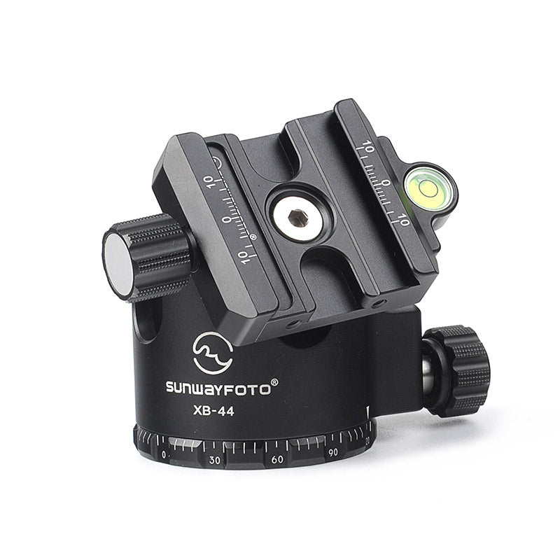 XB-44 44mm Ballhead Low Profile Camera Mount for Tripod,XB Low-Profile Ball Head with Screw Knob Clamp DDC-50X