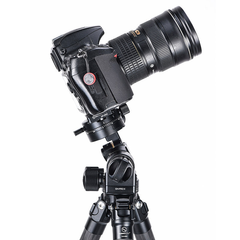 GH-PRO II+ 3-Way Geared Tripod Head Include Arca Swiss Plate DP-60G
