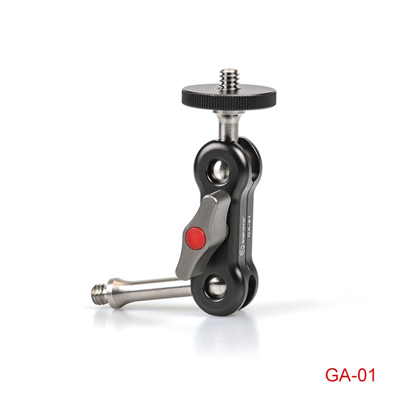 GA-01 Magic Arm Mount 1/4" Thread Screw for LCD Monitor/LED Lights