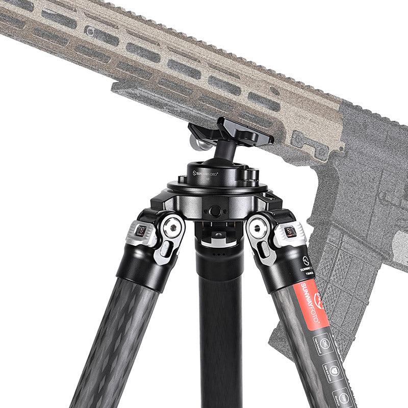 IB-40S Heavy Duty Tipod Head to 75mm Bowl Adapter with Arca Swiss Clamp and Plate Load 55lbs(25KG)