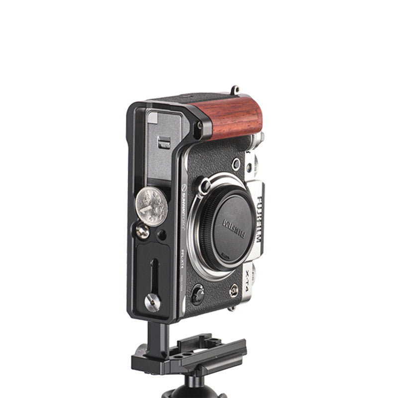PFL-XT4 L Plate Hand Grip Quick Release Plate for Fujifilm X-T4 Aluminum Alloy L-bracket