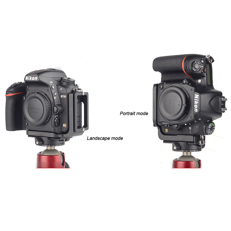 PNL-D750R Custom L-Bracket for Nikon D750 Body