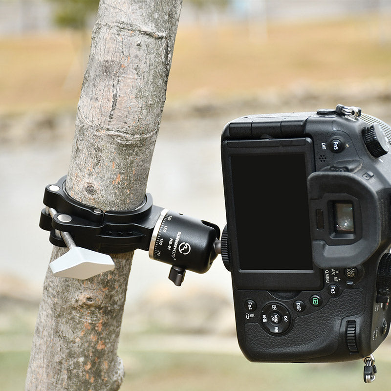 CC-01T Adjustable Super Clamp with QR Plate for Phone, DJI OSMO, Gopro Bike Clamp