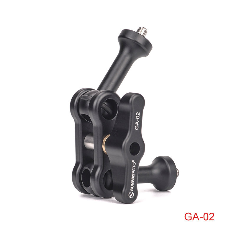 GA-02/03 Magic Arm Mount 1/4" Thread Screw for LCD Monitor/LED Lights/Super Clamp