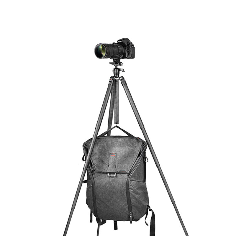 TT2650CE 5-Sections 60.24"(153cm) Tall  Carbon Fiber Travel Tripod for Ipad, Phone, DSLR Camera, small and flexible, with 25mm Ball Head