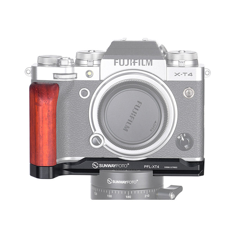 PFL-XT4 L Plate Hand Grip Quick Release Plate for Fujifilm X-T4 Aluminum Alloy L-bracket