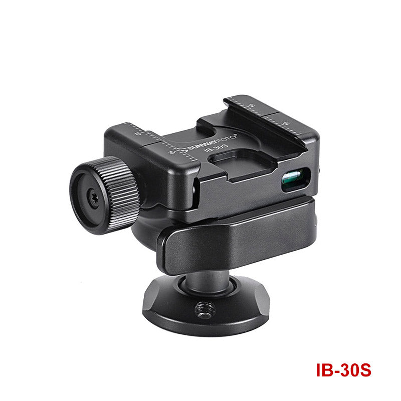 IB-30S Inverted Ball Head for Rifle Tripod with QR Plate Load 40lb(18KG)