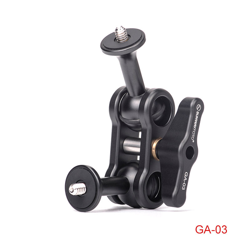 GA-02/03 Magic Arm Mount 1/4" Thread Screw for LCD Monitor/LED Lights/Super Clamp