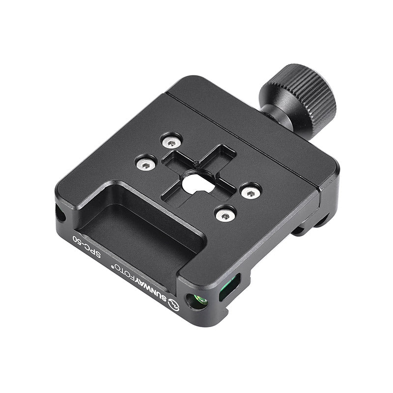 SPC-50 QR Quick Release Clamp Arca Swiss/RRS Dovetail to Picatinny Adapter