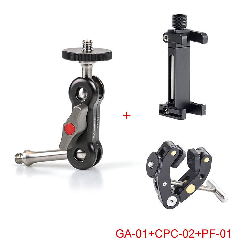 GA-01 Magic Arm Mount 1/4" Thread Screw for LCD Monitor/LED Lights