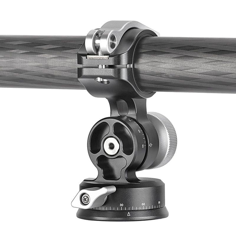 CCB-01 32mm Carbon Tripod overhead arm with 2-way head kit DSLR overhead mount for horizontal shooting