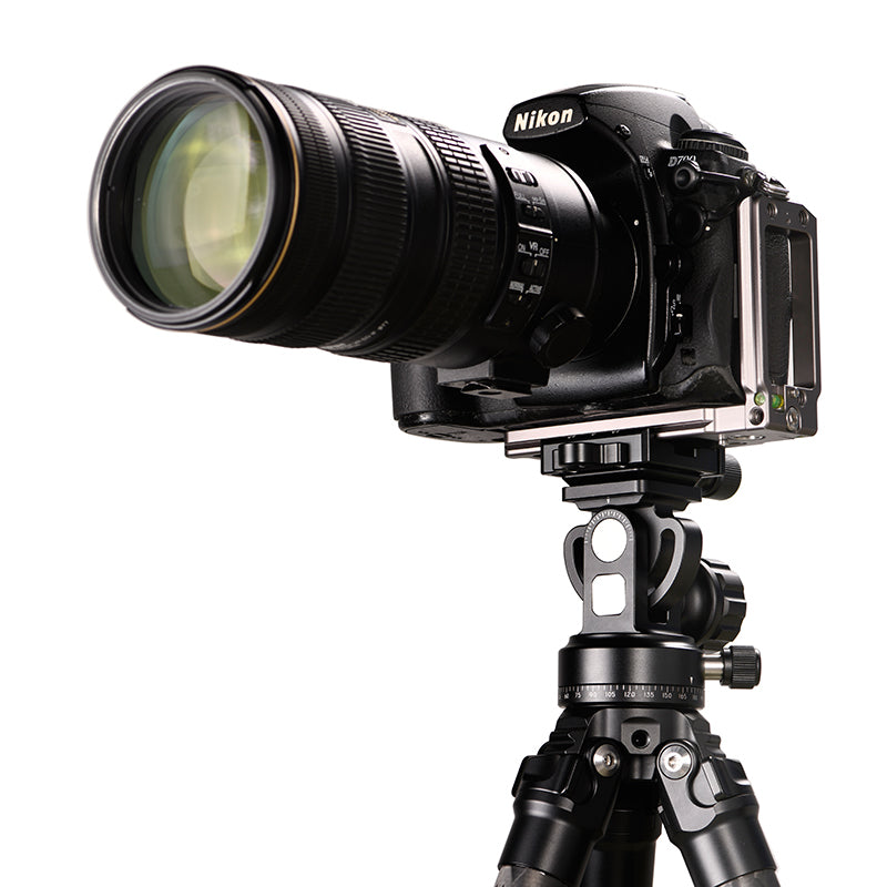 DT-02D50 Tilt Head with Arca Swiss Quick Release Plate DP-60G,Two Way Monopod Head Load 26lb(12Kgs)