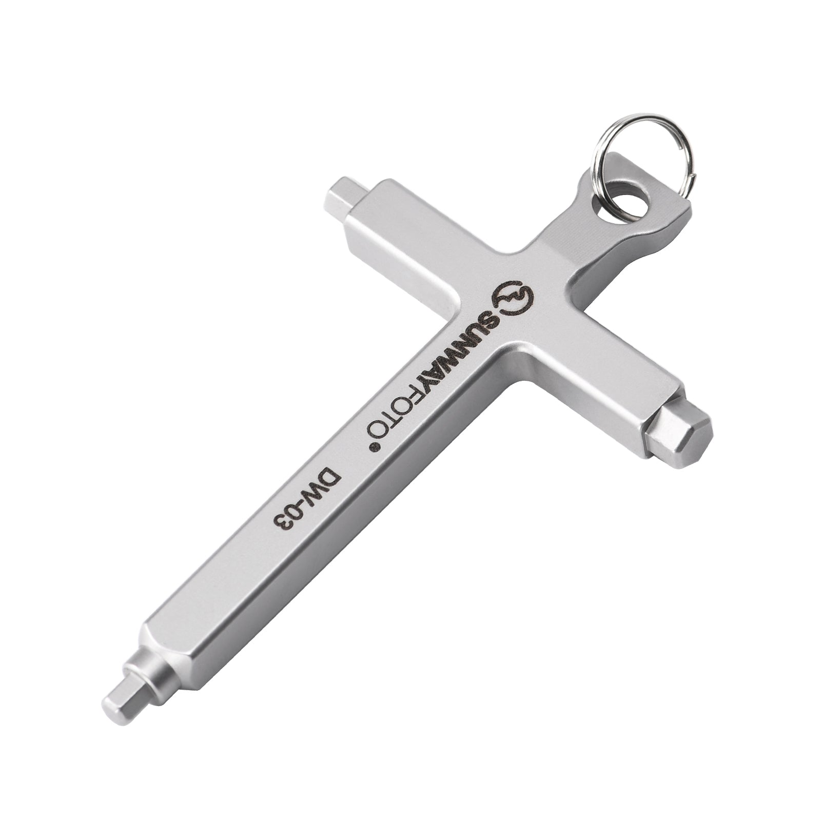 DW-03 Hex Key Wrenches Stainless 2.5/3/4mm Steel Cross necklace