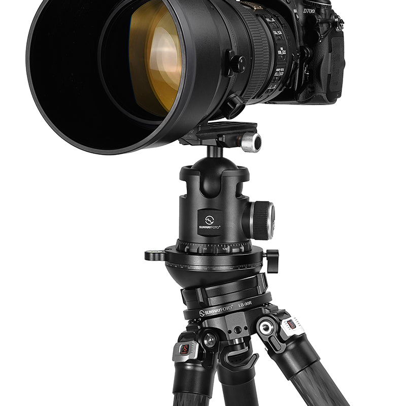SUNWAYFOTO LB-90R 360° Panoramic Leveling base Tripod Head 55 lbs(25kg) Load Capacity