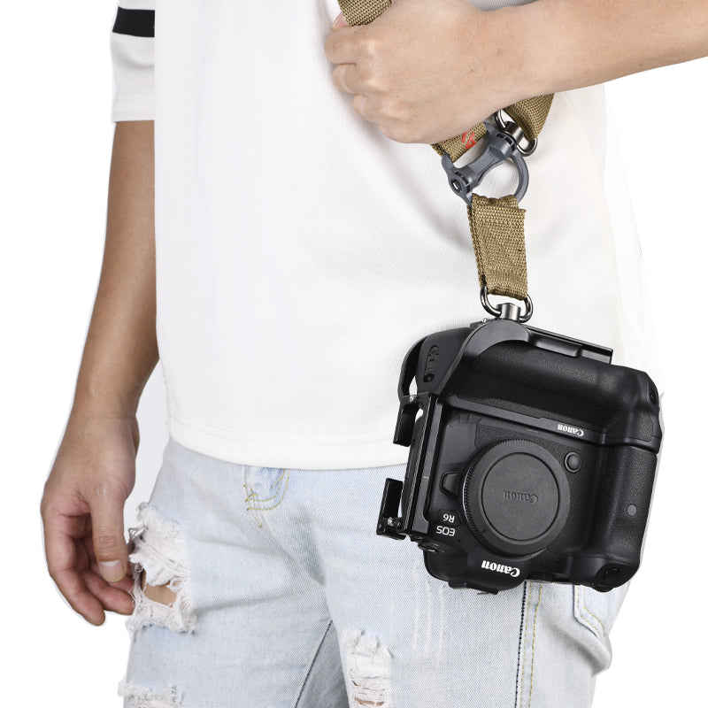 SUNWAYFOTO PCL-R5G L-bracket for Canon EOS R5/R6/R5C with battery grip BG-R10 & R5 II with BG-R20