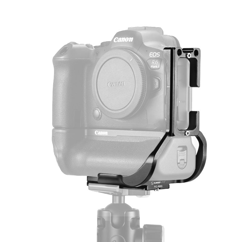 PCL-R6IIG L-bracket for Canon EOS R6II with Battery Grip BG-R10 Arca S