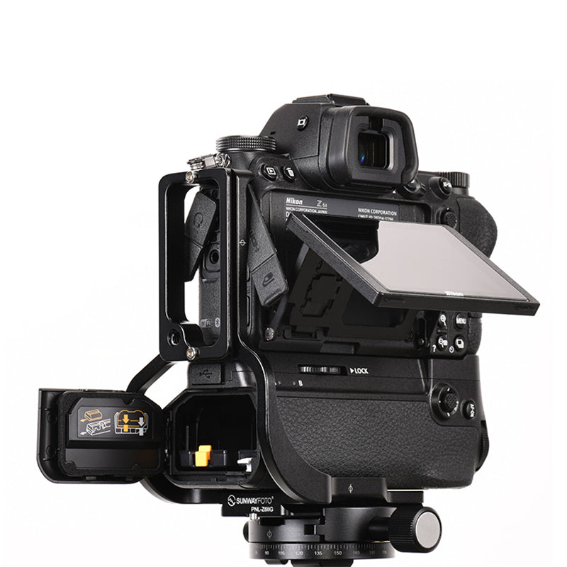 PNL-Z6IIG Custom L-bracket for Nikon Z6II Z7II with battery grip MB-N11 Arca RRS compatible