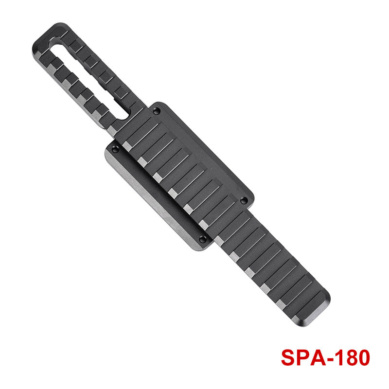 SPA-80/180 Arca Swiss Tripod Dovetail to Picatinny Rail Accessories Adapter