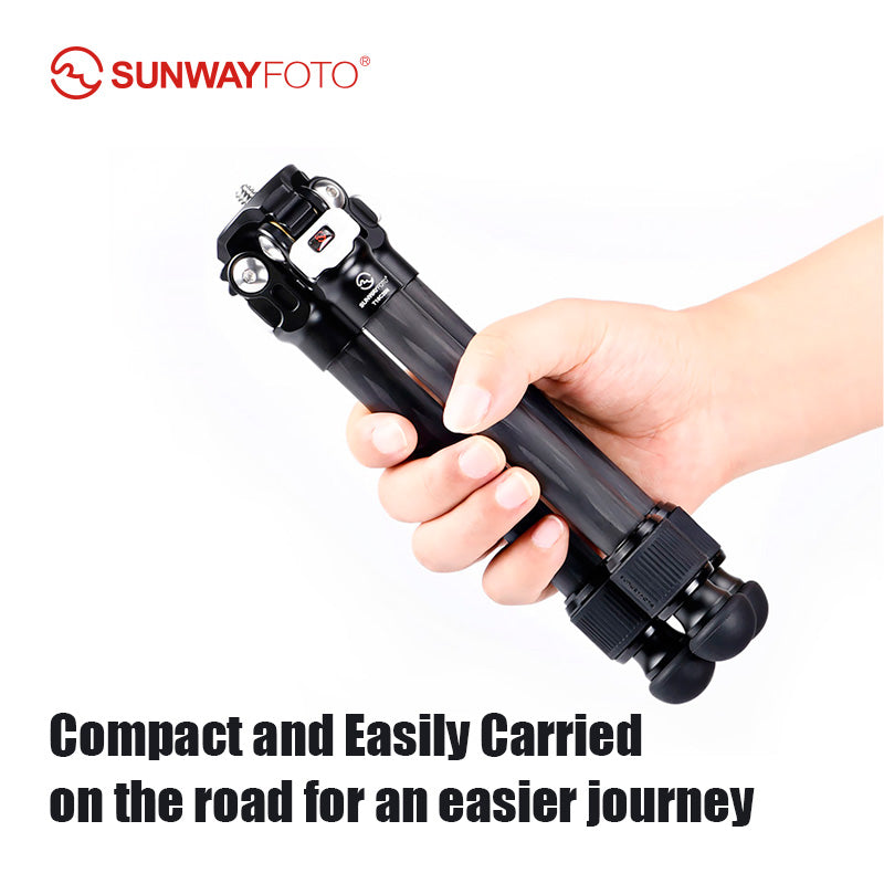 T16C20NII Tabletop Carbon Fiber Tripod,2 Sections