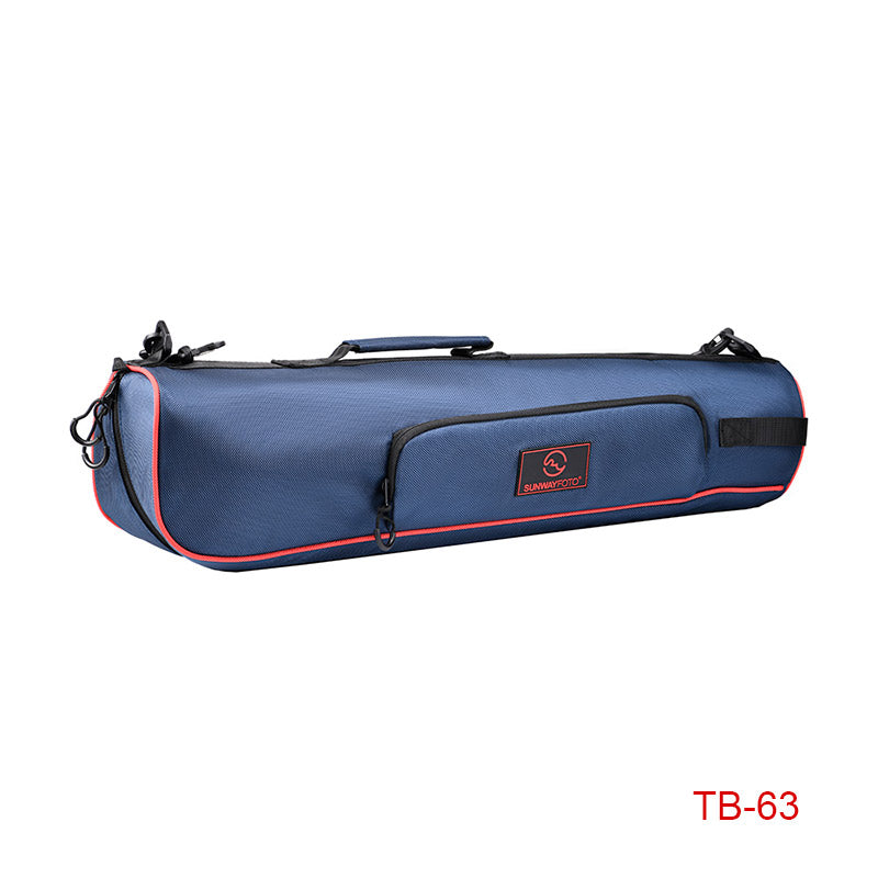 Tripod Carrying Case - Heavy Duty Nylon Bag with Shoulder Straps and Handles - Compact Case with Full Length Zippered Closure Plus External Pocket Fits Tripod with Head  21/22/25 Inches