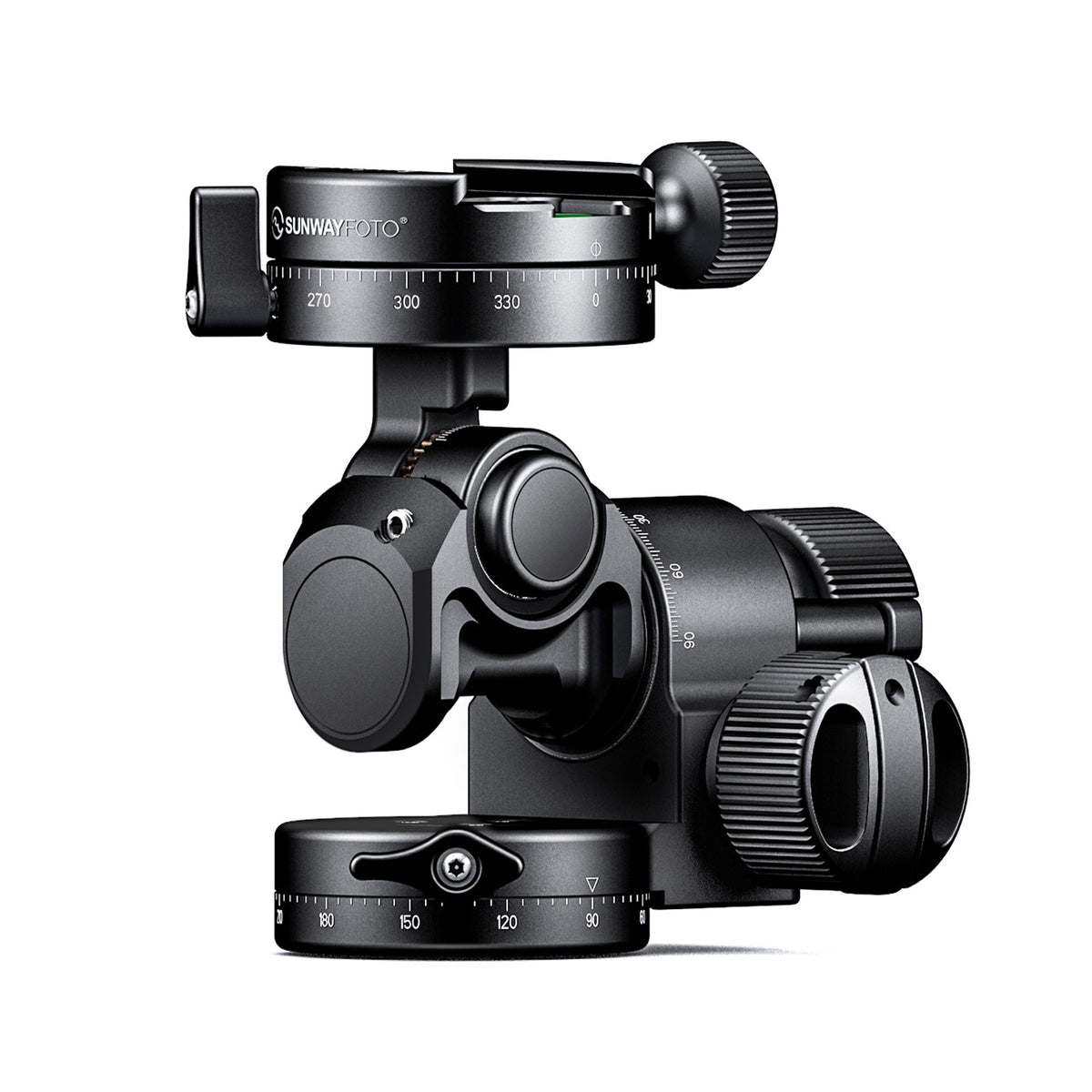 GH-PRO II 3-Way Geared Tripod Head