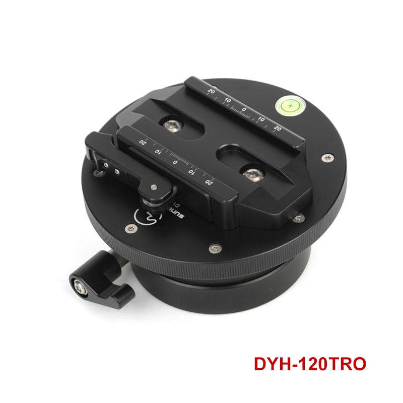 DYH-120TRO/DYH-120TRON  120mm Leveling Base Tripod Heads Load (35kgs) +/-16° Tilt