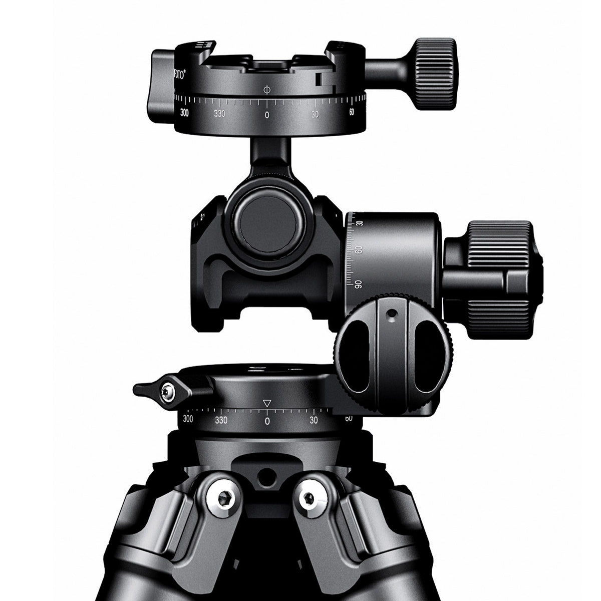 GH-PRO II 3-Way Geared Tripod Head