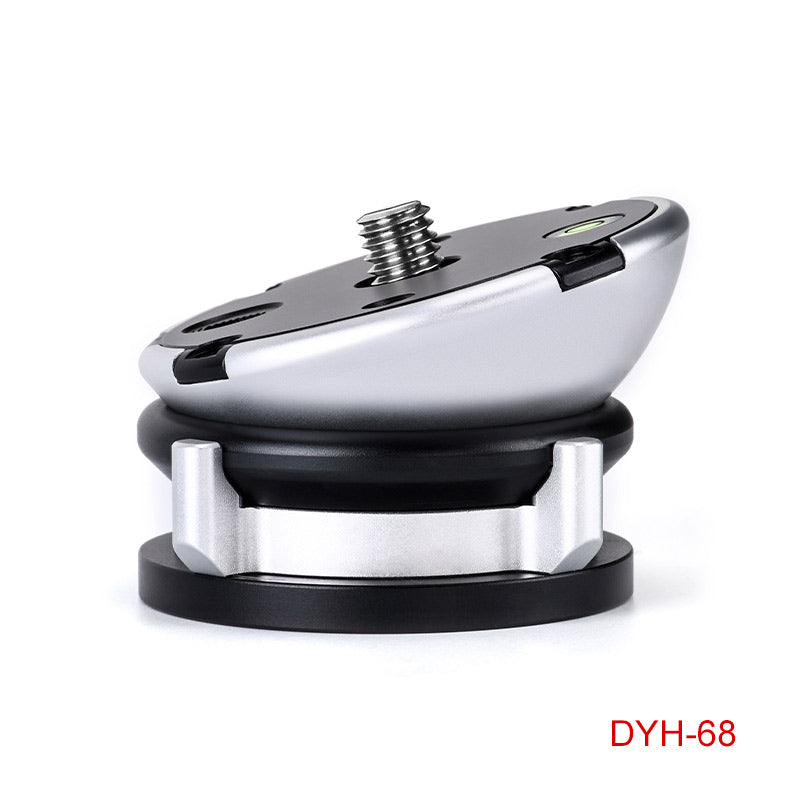 DYH-68B  68mm Leveling Base Tripod Heads Load 22lb.(10kgs) +/-15° Tilt