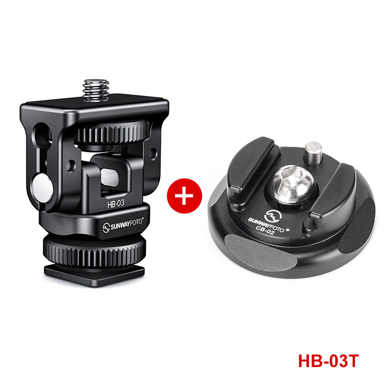 HB-03 Hot Shoe Tilt Head