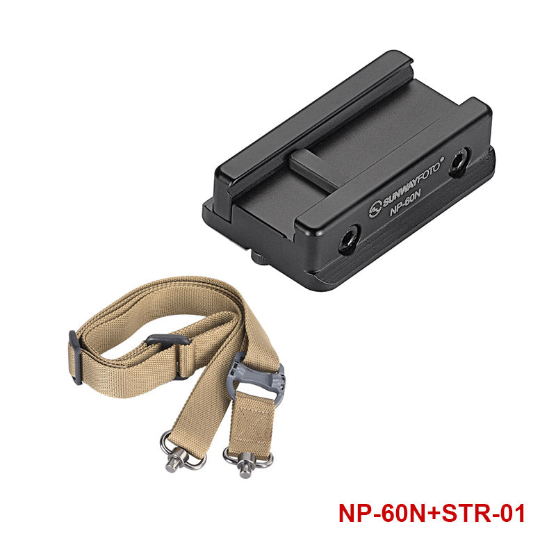 NP-60 Picatinny Nato Arca-Swiss Tripod Dovetail Adapter Mount Arca/RRS Compatible