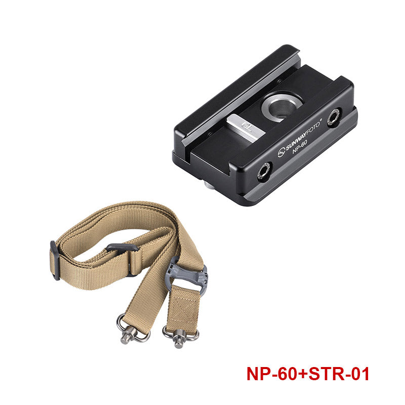 NP-60 Picatinny Nato Arca-Swiss Tripod Dovetail Adapter Mount Arca/RRS Compatible