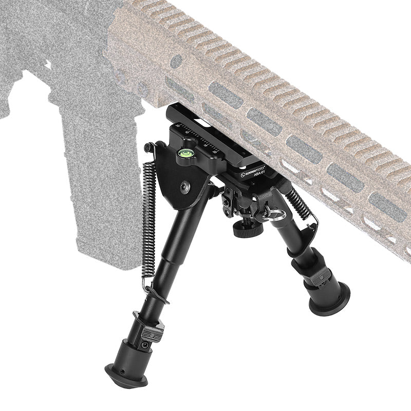 ABA-01 Acra Bipod Adapter, Connecting Harris Bipods and Arca Swiss Clamps, Bipod Expansion Accessories