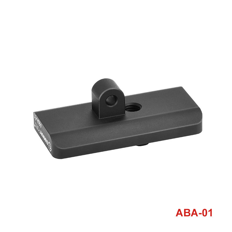 ABA-01 Acra Bipod Adapter, Connecting Harris Bipods and Arca Swiss Clamps, Bipod Expansion Accessories