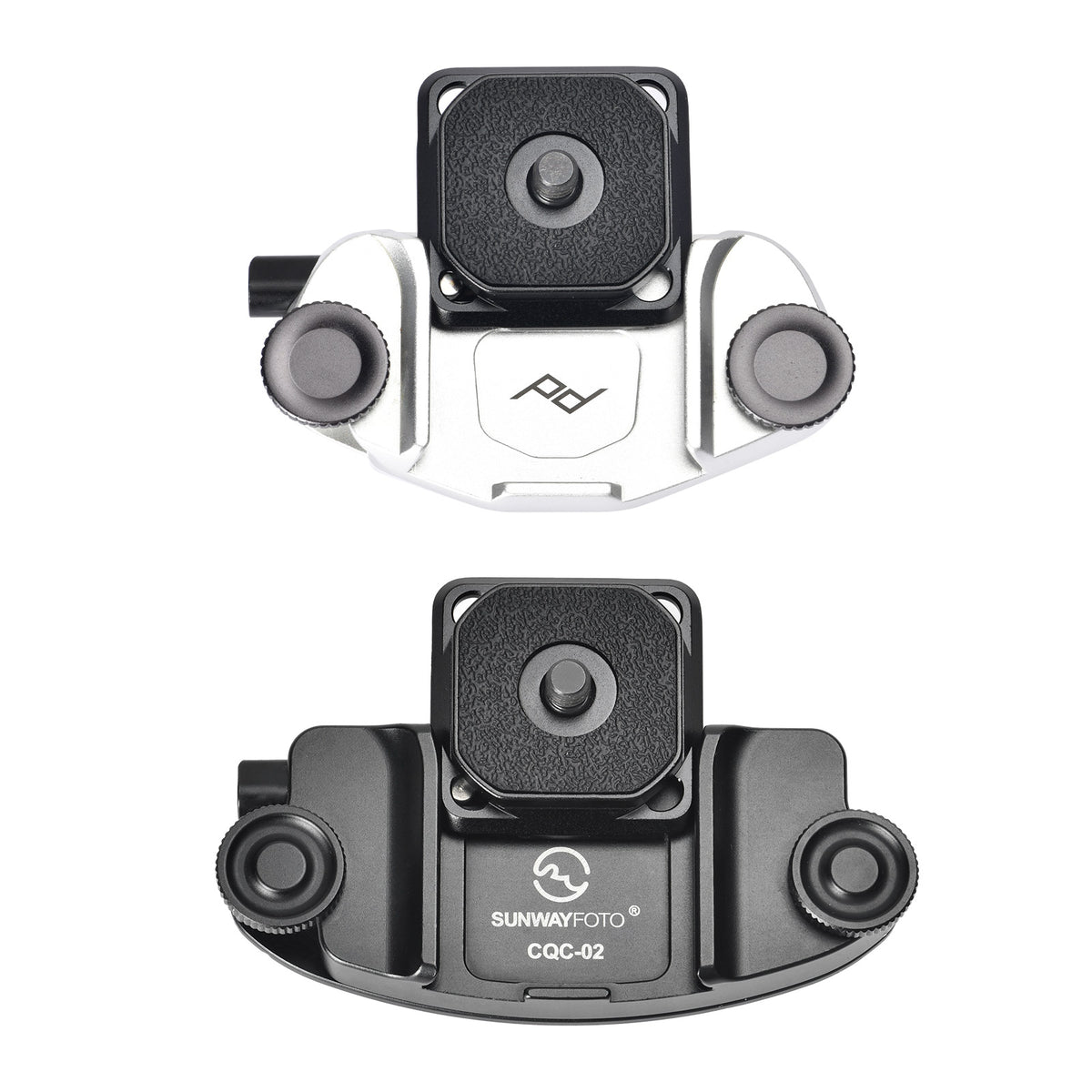 SUNWAYFOTO CP-39H Arca-Swiss Plate, Compatible with PD V3 Camera Capture Clip, No Tools Required