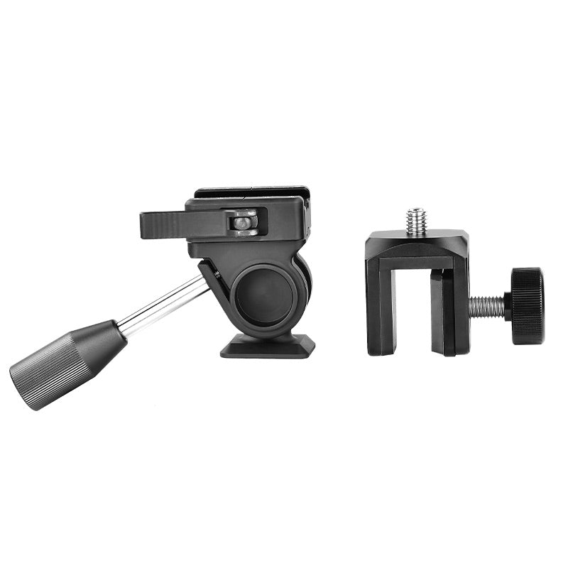 SUNWAYFOTO CPH-02 Car Window Mount Adjustable Vehicle Clamp Mount with Tilt Pan Head Compact for Spotting Scope Monocular Binocular Telescope DSLR Camera with Arca Plate