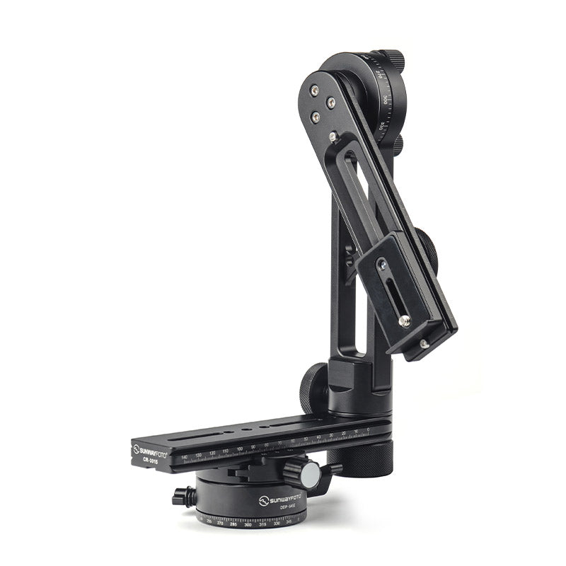 CR-3015A Gimbal Head Panoramic Head Camera Tripod Head Aluminium Alloy,360° x 180° Spherical Panoramic Kit