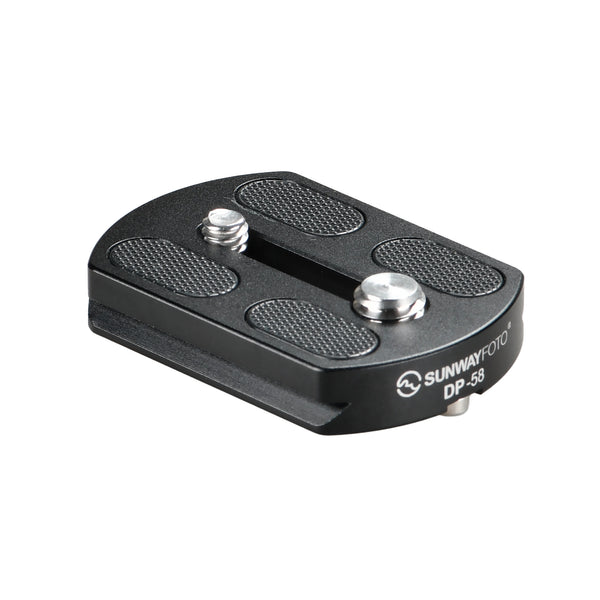 SUNWAYFOTO DP-58 Arca Swiss Plate for 58mm Discal Clamp