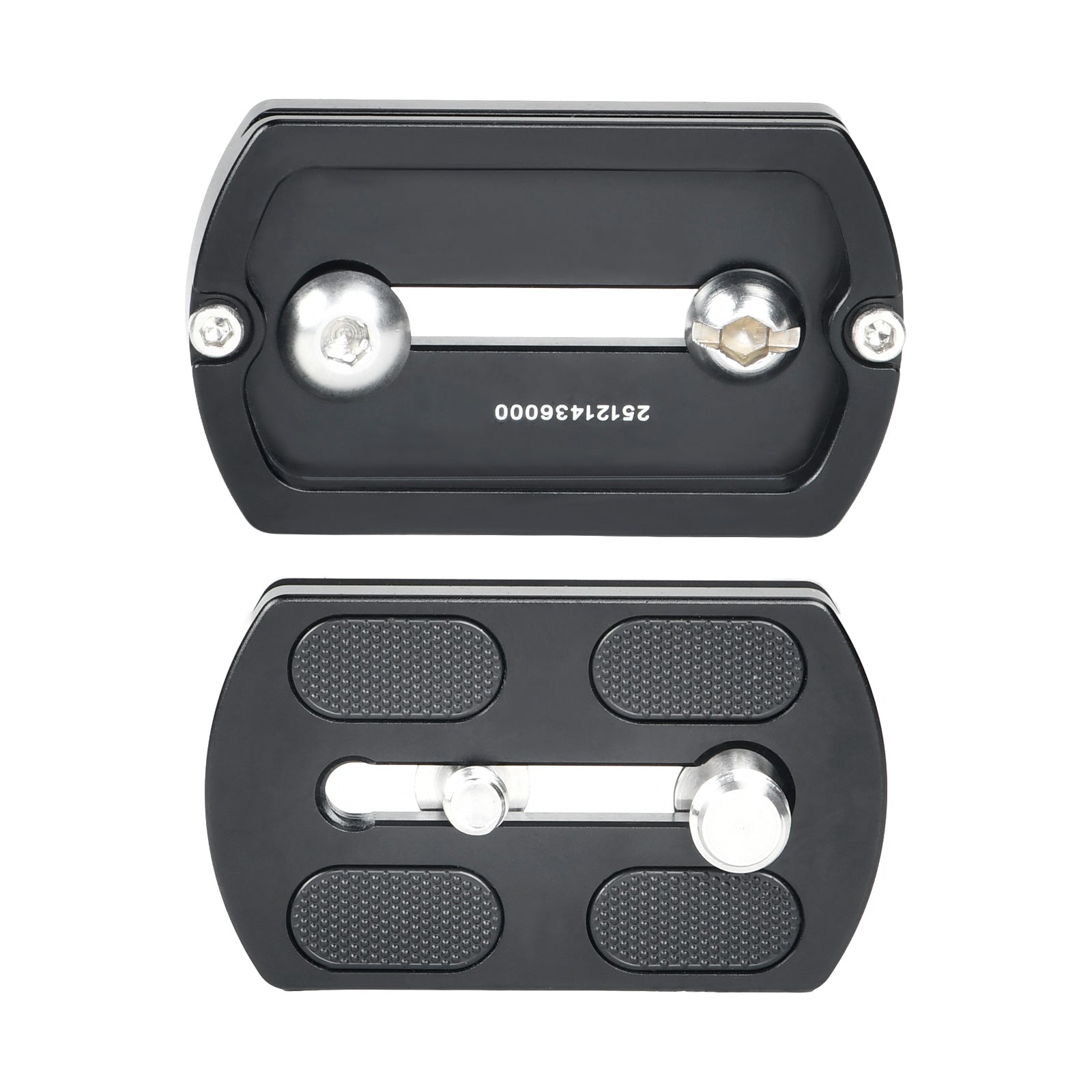 SUNWAYFOTO DP-64 64mm Arca Swiss Plate for 64mm Discal Clamp, with 1/4-20 & 3/8-16 Screws