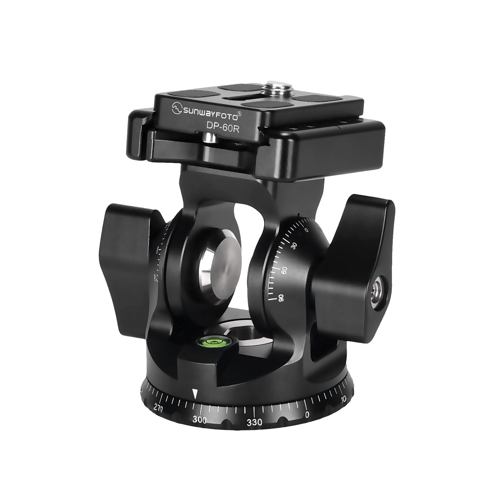 DT-03 Tilt Head with Lever-Release Clamp and Arca Swiss Quick Release Plate DP-60R,2-Way Monopod Head Load 33lb.(15Kgs)