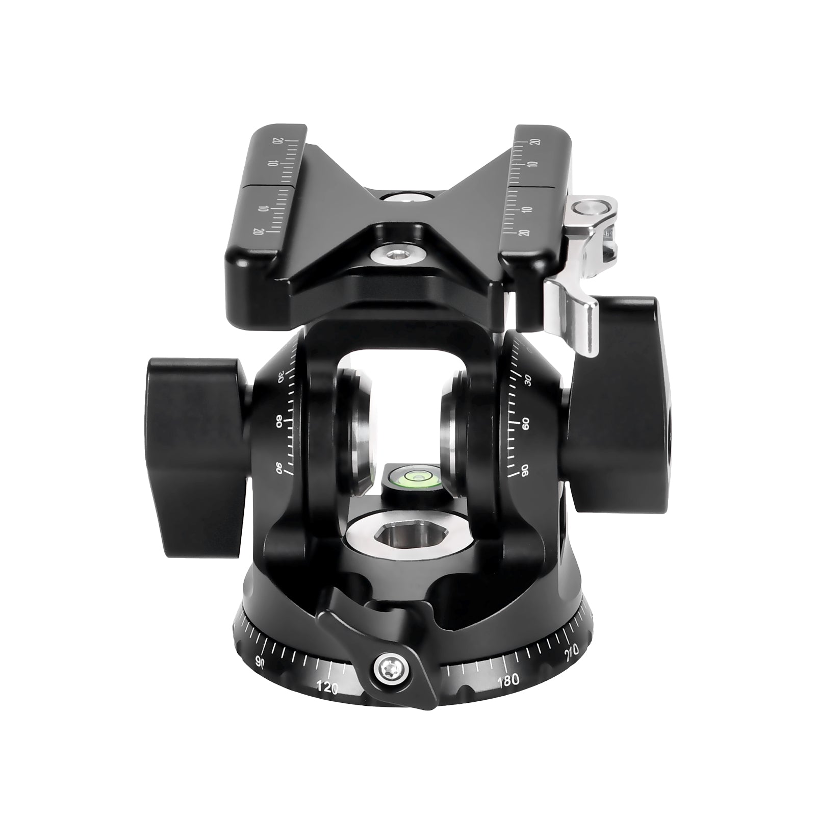 DT-03 Tilt Head with Lever-Release Clamp and Arca Swiss Quick Release Plate DP-60R,2-Way Monopod Head Load 33lb.(15Kgs)