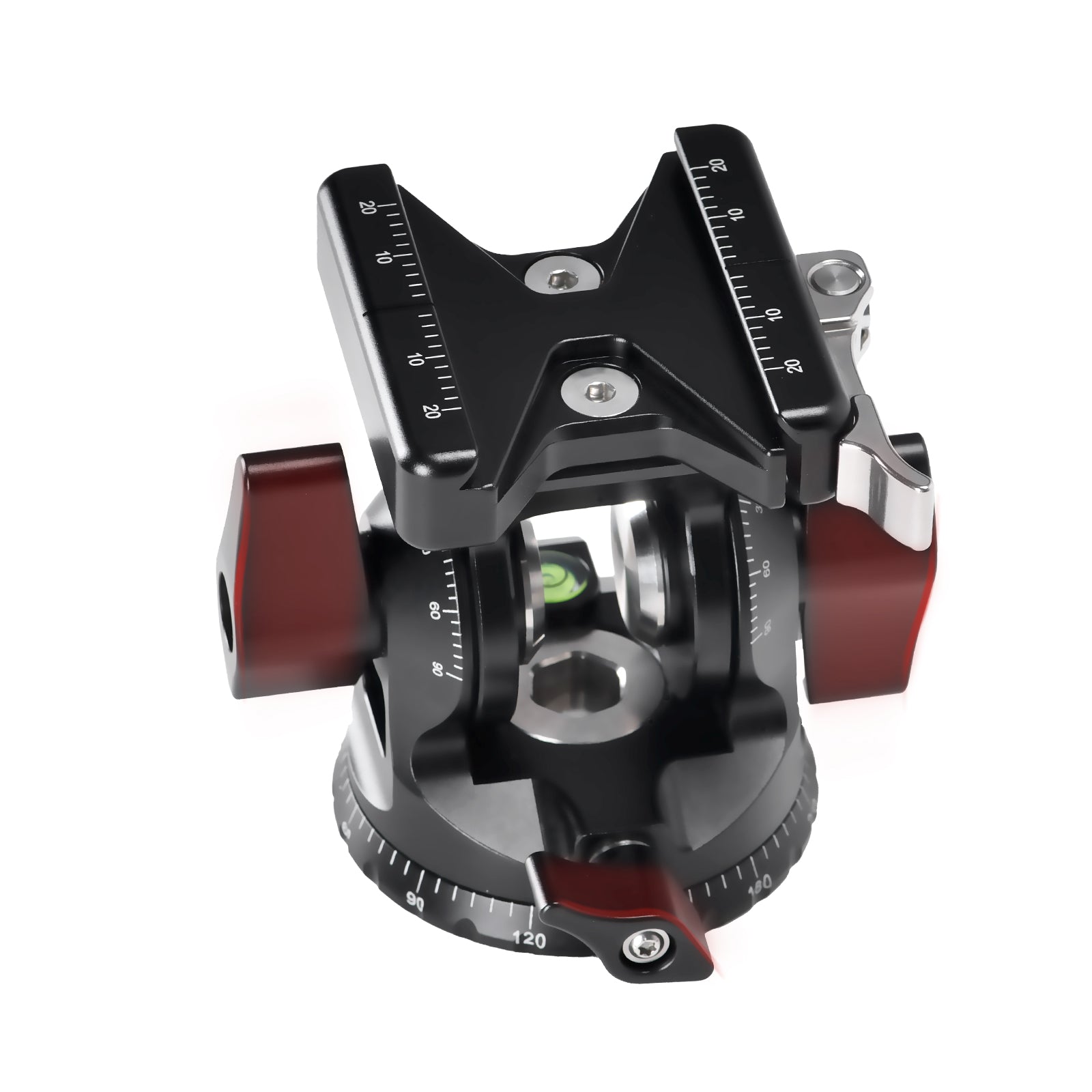 DT-03 Tilt Head with Lever-Release Clamp and Arca Swiss Quick Release Plate DP-60R,2-Way Monopod Head Load 33lb.(15Kgs)