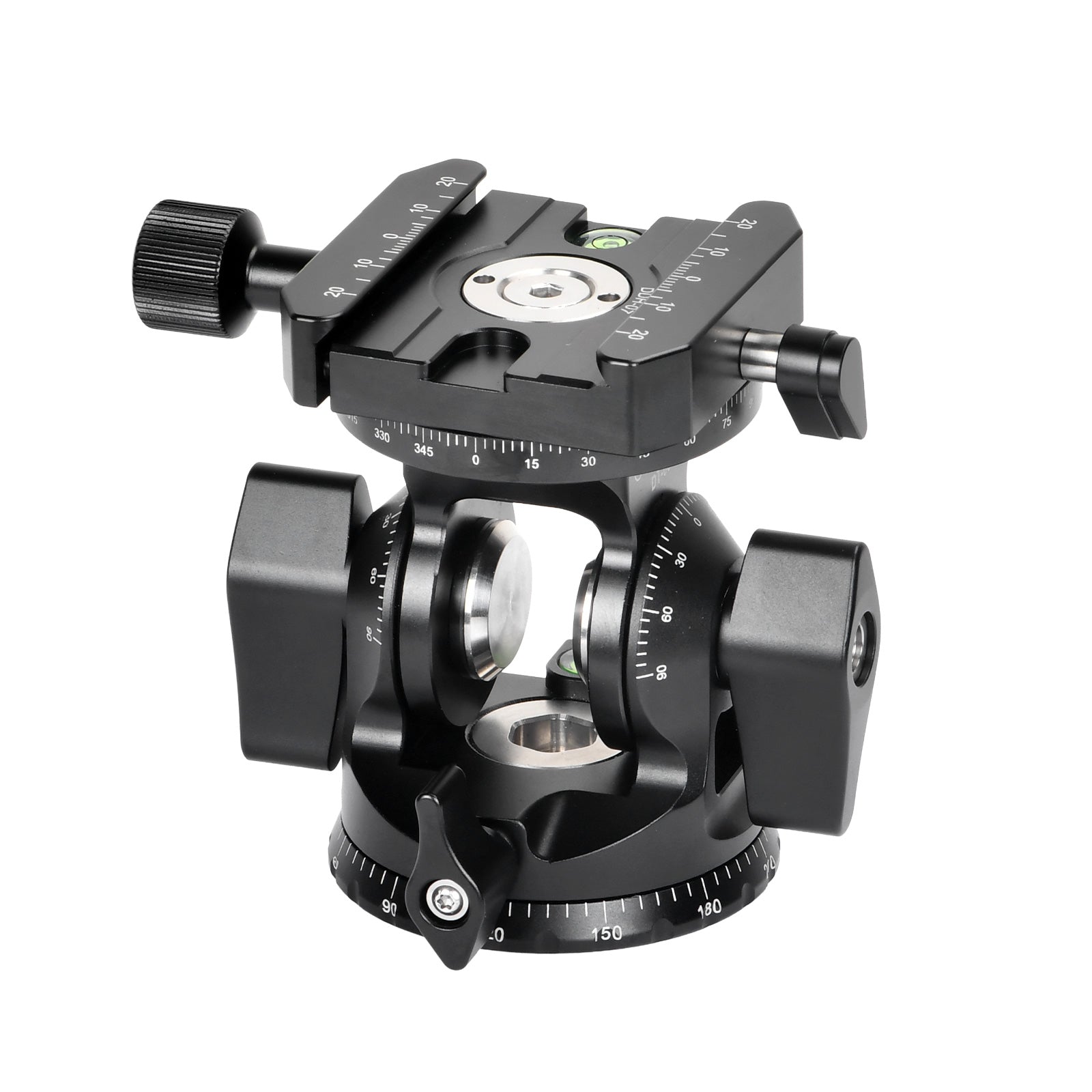 DT-03R Tilt Head with 360 Degree Panoramic Arca Swiss Clamp for Monopod and Tripod 33lbs(15KG) Load Capacity