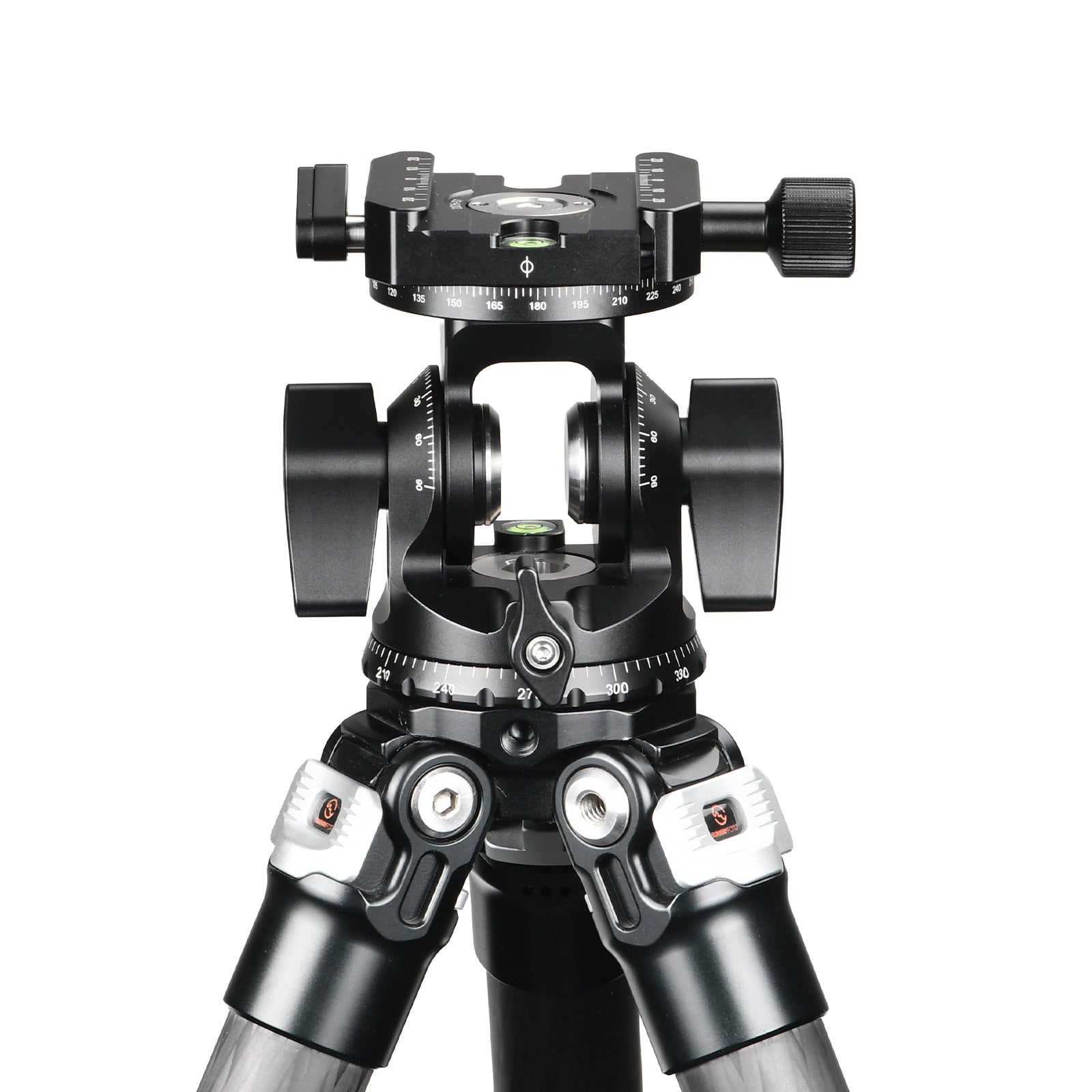 DT-03R Tilt Head with 360 Degree Panoramic Arca Swiss Clamp for Monopod and Tripod 33lbs(15KG) Load Capacity