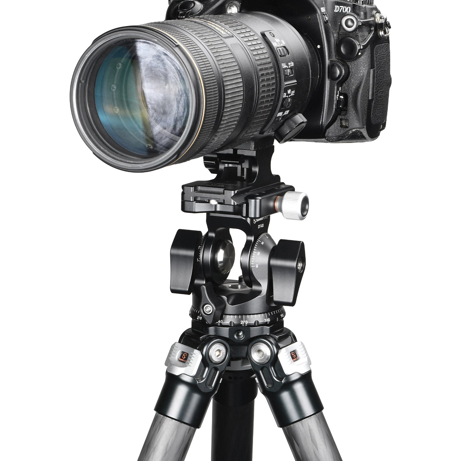 DT-03S Tilt Head for Monopod and Tripod 33lbs(30KG) Load Capacity