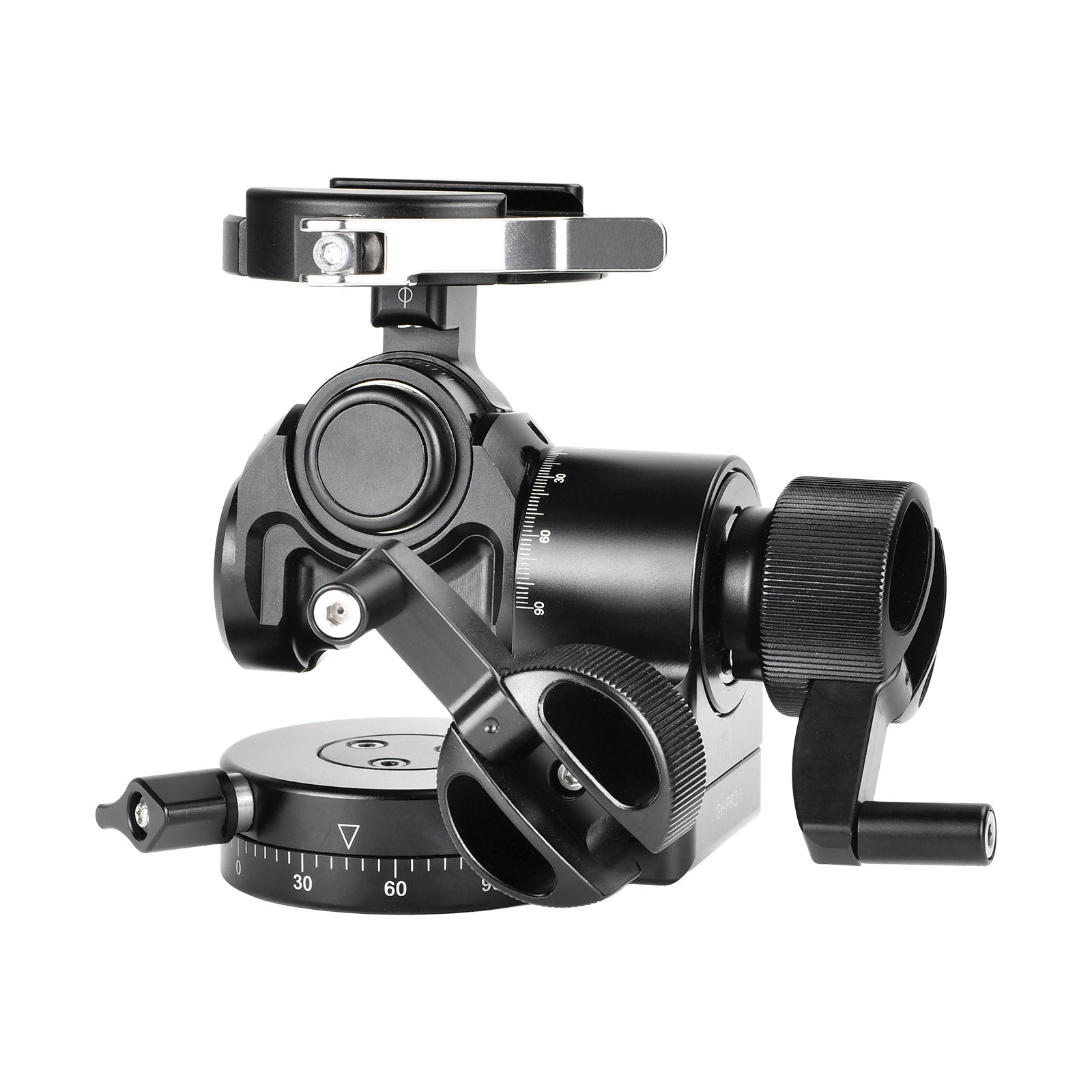 SUNWAYFOTO Lightweight Design GH-PROIIL Geared Tripod Head with Lever Arca Swiss Clamp for Architectural Photography